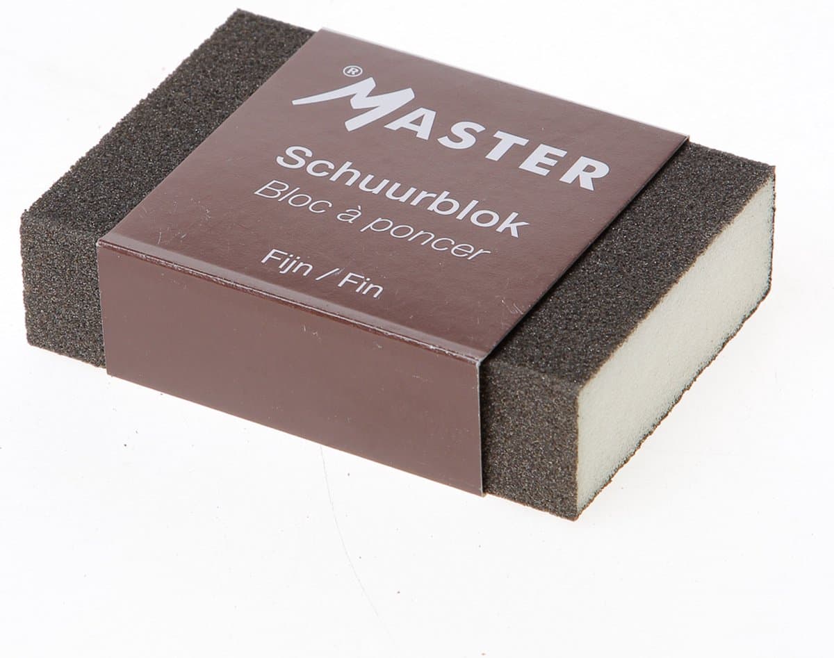 Copenhagen Pro schuurblok - fijn (K180) - droog & nat - herbruikbaar - 10 x 7 x 2.5 cm (EAN: 8710735802108): Waarom dit blokje mijn nieuwe beste vriend is