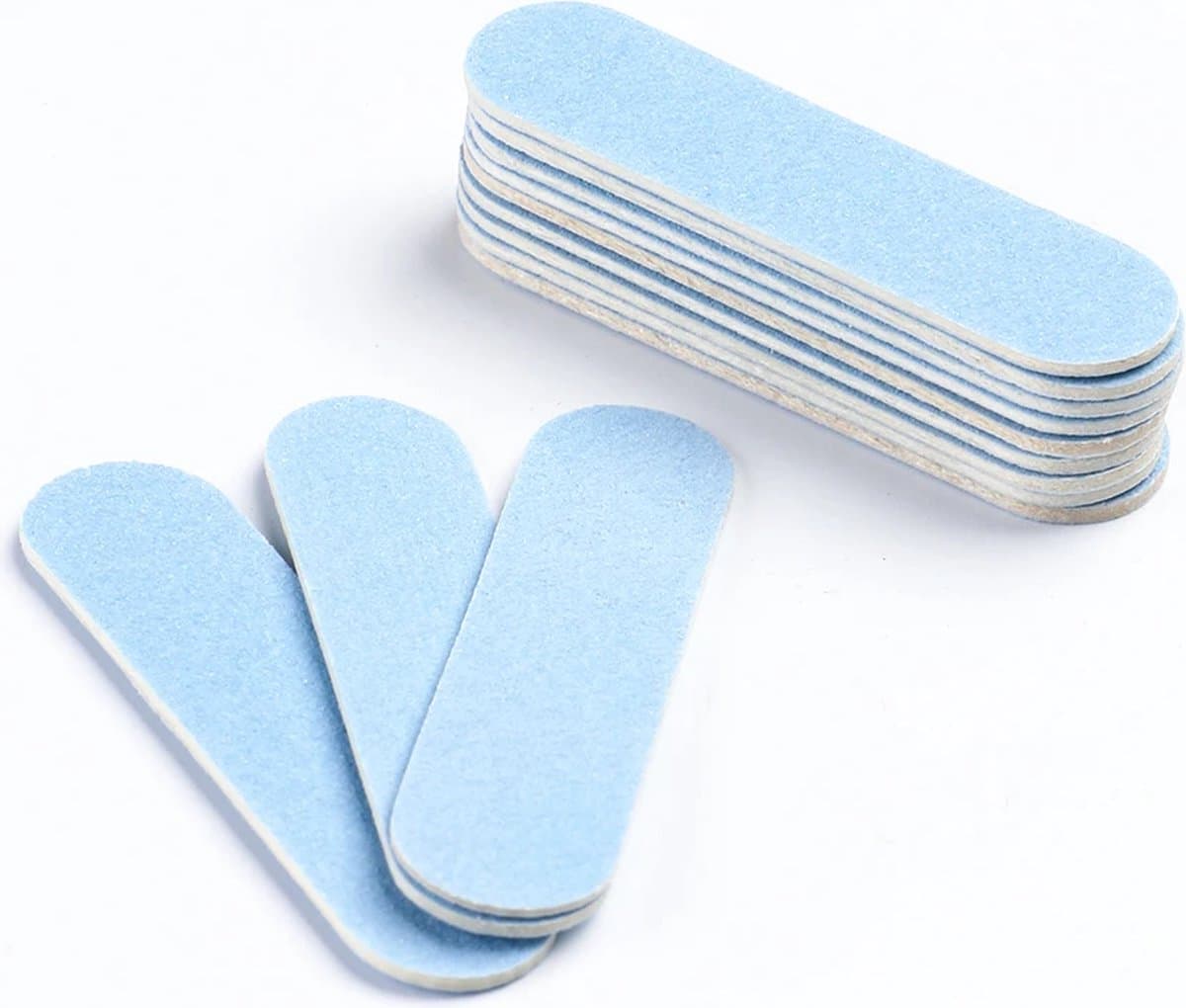 Baby Nagelvijl - 5 Stuks - Blauw - Zacht Nagelvijltje - Baby Nagelverzorging - Nagelvijl Karton - Baby Nagelschaartje (EAN: 6091009641640)