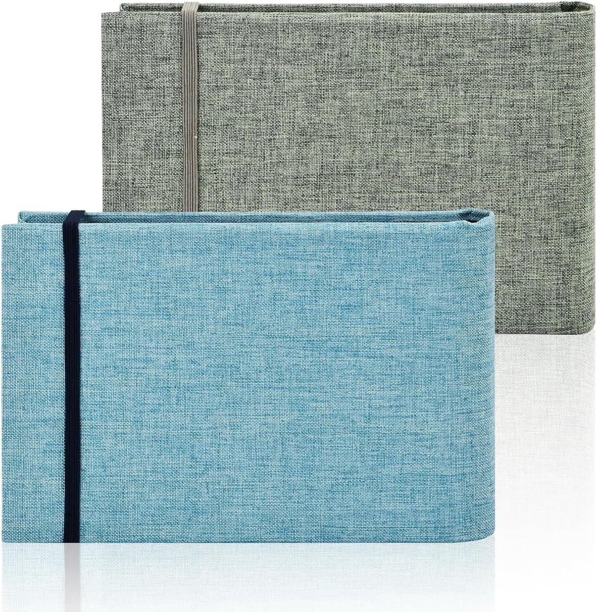 Mini Fotoalbum 10 x 15 cm - Set van 2 Linnen Hoezen voor Foto's, Kaarten en Herinneringen - Perfect voor Trouwen, Kinderen en Vakanties (EAN: 9418905199391): Waarom ik dit product helemaal aanbeveel 🌟