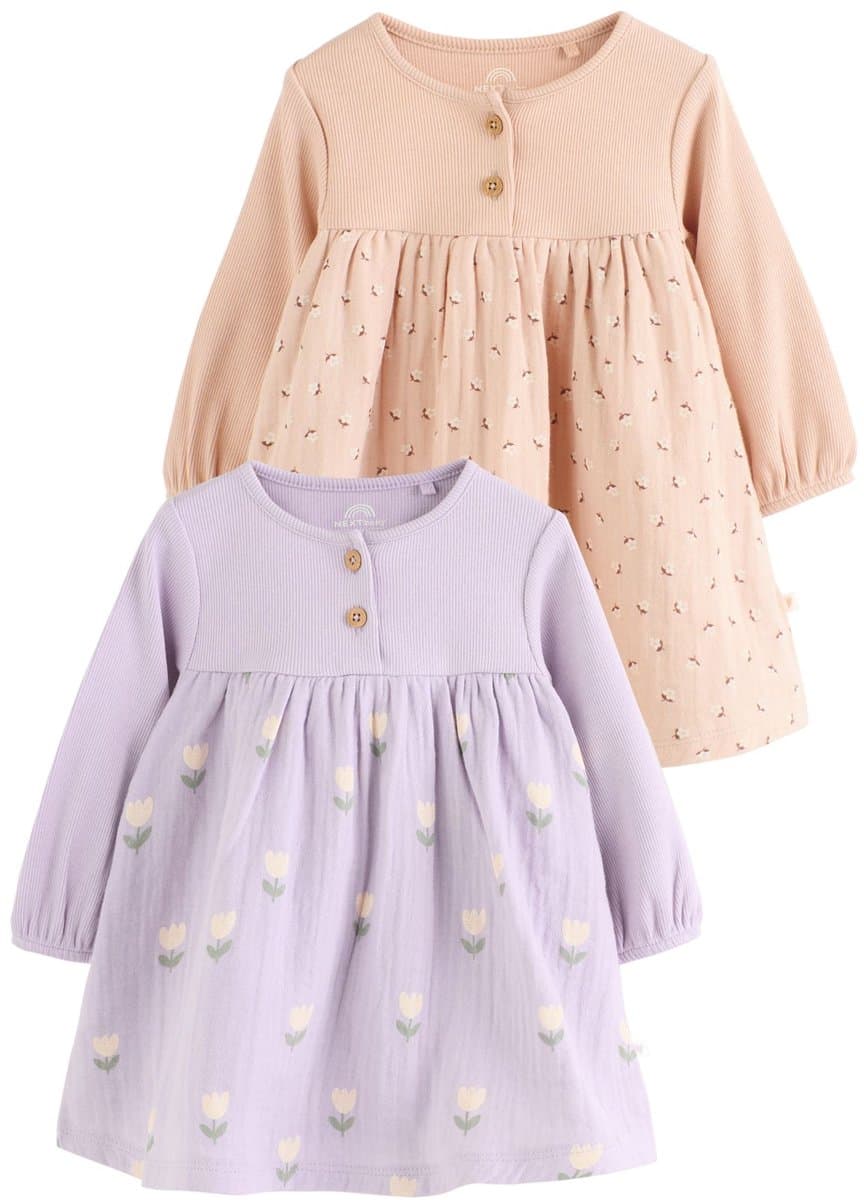Next Set van 2 geweven babyjurken (EAN: 5063599327205)