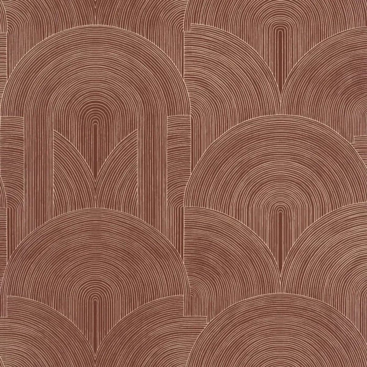 Caselio Light behang Delicacy Donker,Bordeauxrood, Goud LIG 106565055 (EAN: 5415058088415): Een kleur om in te verdrinken 🍷