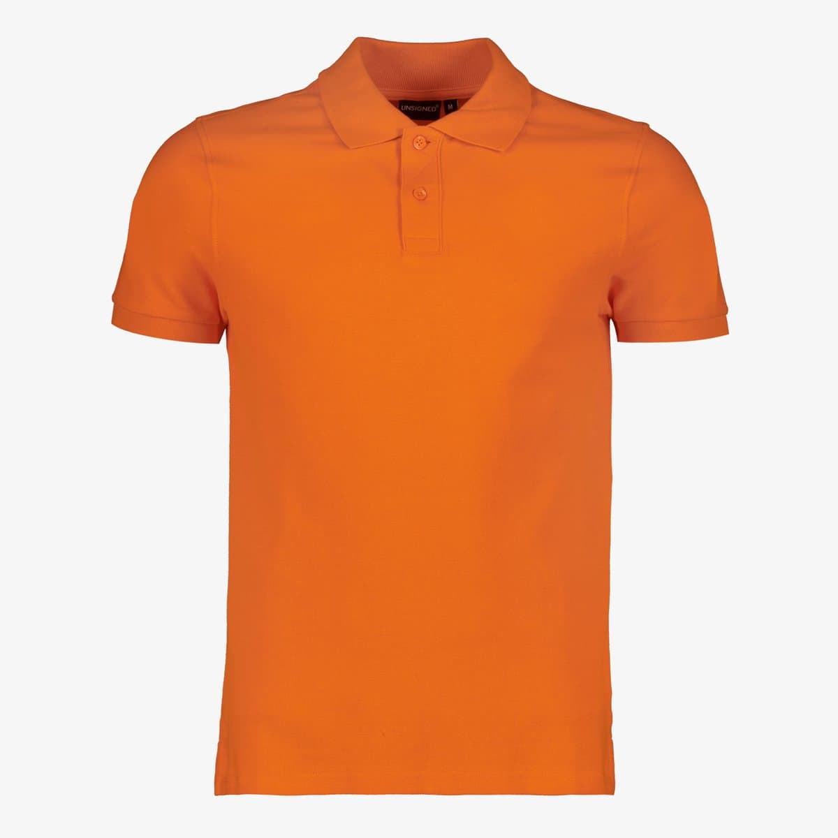 Unsigned heren polo oranje - Maat 3XL (EAN: 8721175281781)