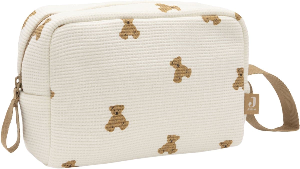 Jollein Luieretui Mini Teddy Bear - voor Baby Spullen - Little Waffle (EAN: 8717329405448): De vraag die me aan het testen zette