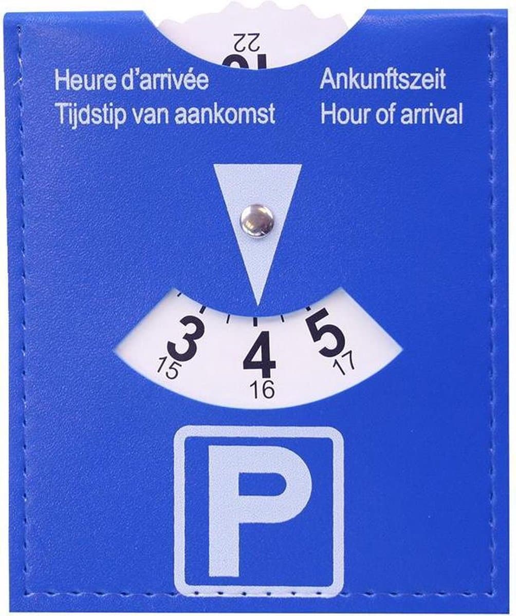 Parkeerschijf | Parkeerkaart - Blauwe zone | schijf / kaart voor parkeer (EAN: 5081951498523)