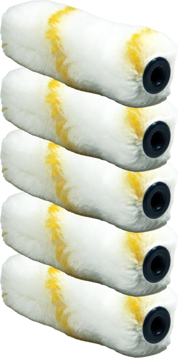 DULA Verfrollers - Vachtrollers - 10cm - Reserve Perlon - 5 Stuks (EAN: 8720847686091): Waarom 10cm rollers mijn beste vrienden zijn