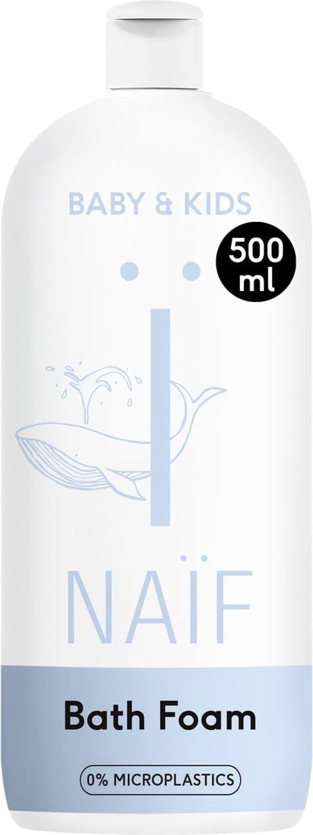 Naïf - Badschuim - Babyverzorging - Verzachtend & Reinigend - Natuurlijke Ingrediënten - Baby & Kind - 500ml (EAN: 8719189451382): **Waarom Naïf**