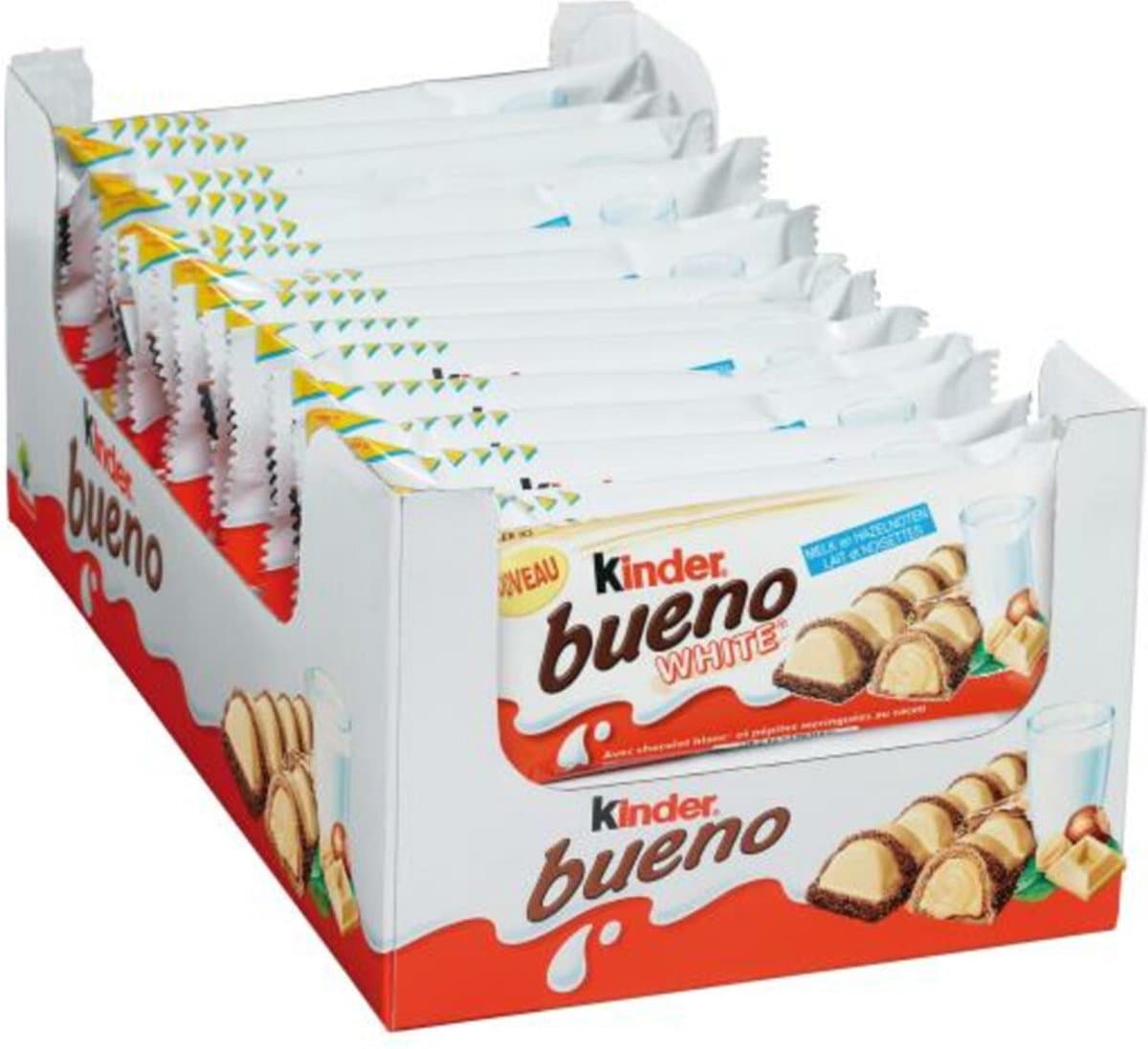 Kinder Bueno White 30 x 43 gr (EAN: 8000500073698)