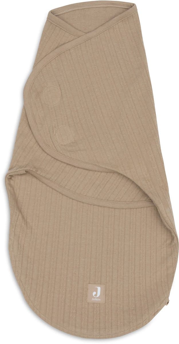 Jollein Baby Wrapper 0-3 maanden - Ajour Biscuit (EAN: 8717329392816): Zoals zoveel mama’s verliefd op de napper