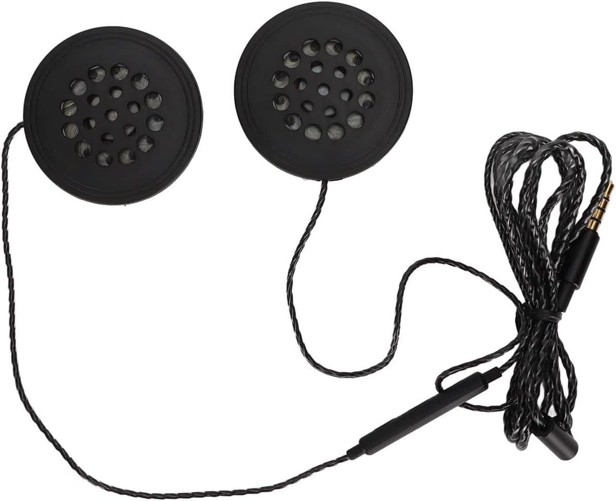 Motorhelm Headset 3.5mm Racing Wired Helm Koptelefoon met 3.5mm/0.1in Stekkers Outdoor Sport Luidspreker voor Motorfietsen Fietsen MBX Off-road Rijden (EAN: 6151949578588): Wat is dit ding nou precies