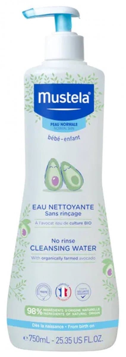 Mustela Baby Reinigingswater Zonder Spoelen Normale Huid 750 ml (EAN: 3504105035433): Waarom ik dit product even onder de loep nam