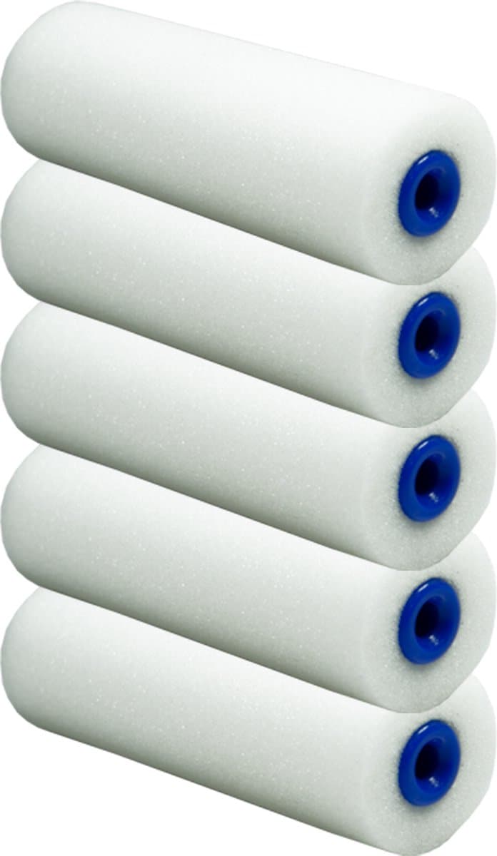 DULA Verfrollers rond - Foam - 10,5 cm - Reserve schuimrollen - Lakrollers - 5 Stuks (EAN: 8720847686121): De zoektocht naar die zijdezachte finish 🎨