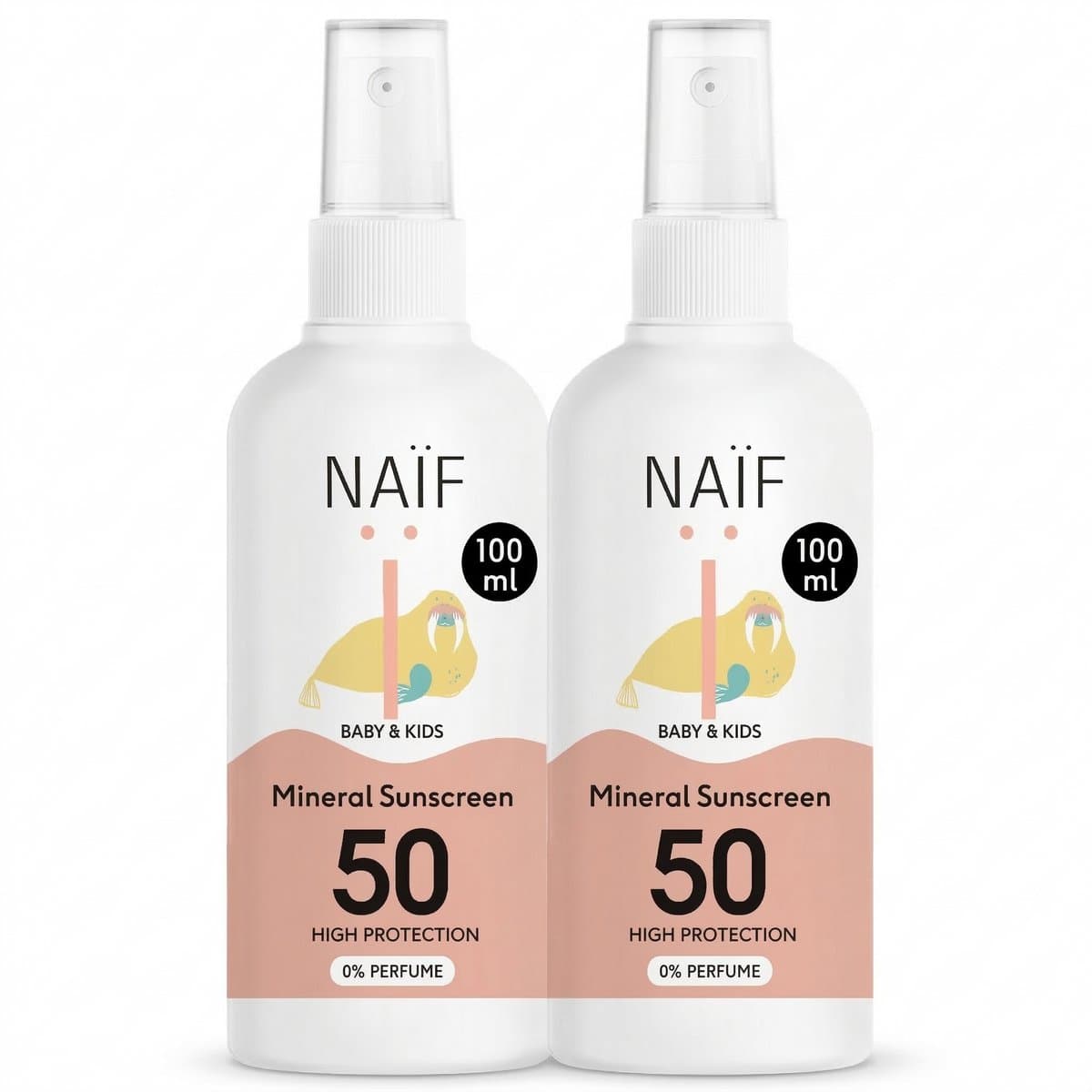 Naïf - Zonnebrandspray - Zonbescherming - SPF50 - 0% Parfum - Minerale Filter - Baby & Kinderen - 2x100ml (EAN: 8721008611174): 🎯 Waarom ik dit product uitprobeerde