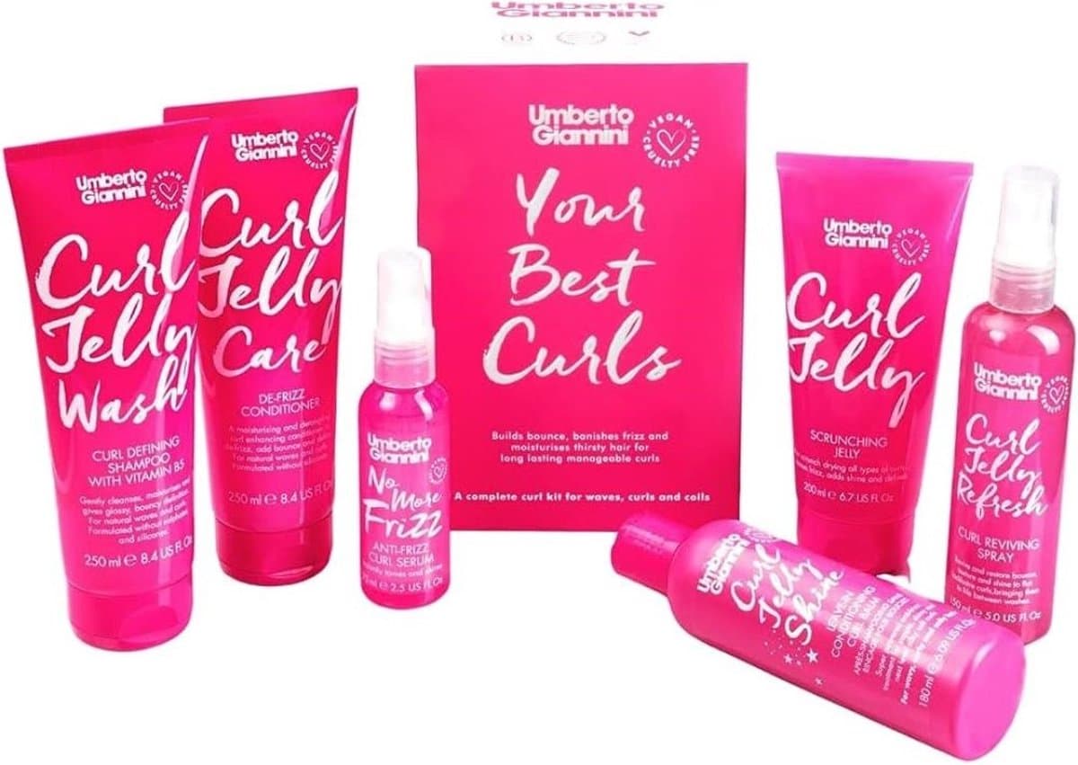 Umberto Giannini - Curl Jelly Your Best Curls Kit (EAN: 5060472671646)