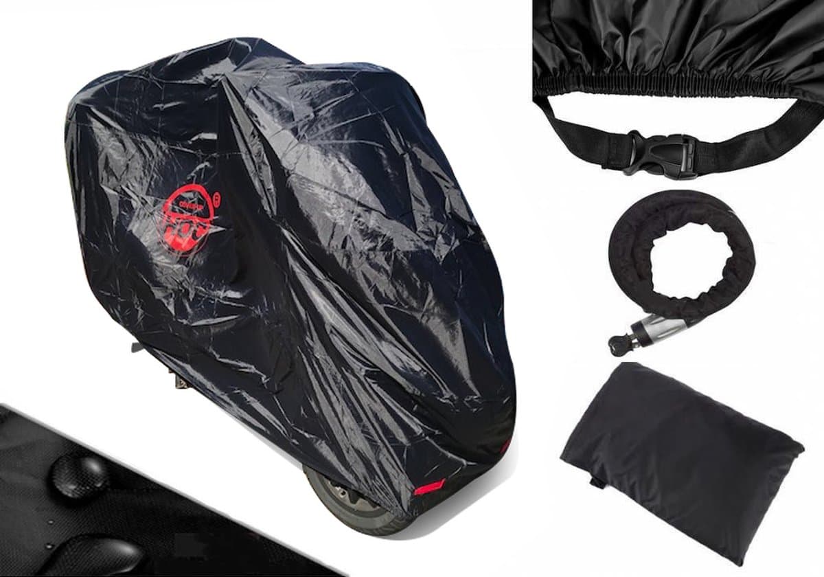 COVER UP HOC Motorhoes Piaggio MP3 – Zwart – Stofvrij, Ademend & Waterafstotend – Redlabel (EAN: 8719956489082): **Waarom een goede motorhoes belangrijk is**