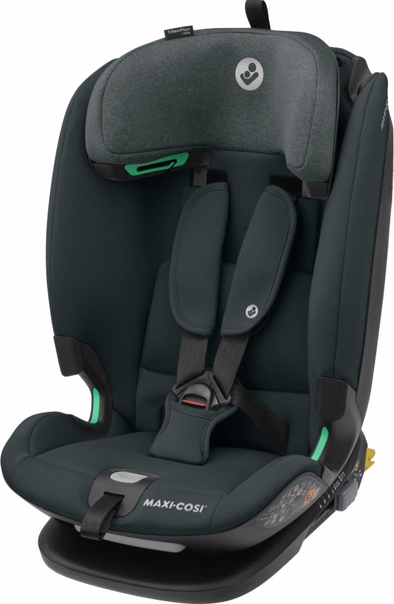 Maxi-Cosi Titan Plus i-Size Autostoeltje - Authentic Graphite - Vanaf ca. 15 maanden tot 12 jaar (EAN: 8712930183716)