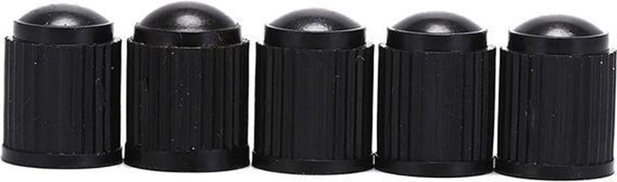 Universeel ventieldopje - auto scooter - 8 stuks - zwart (EAN: 8785255246855)