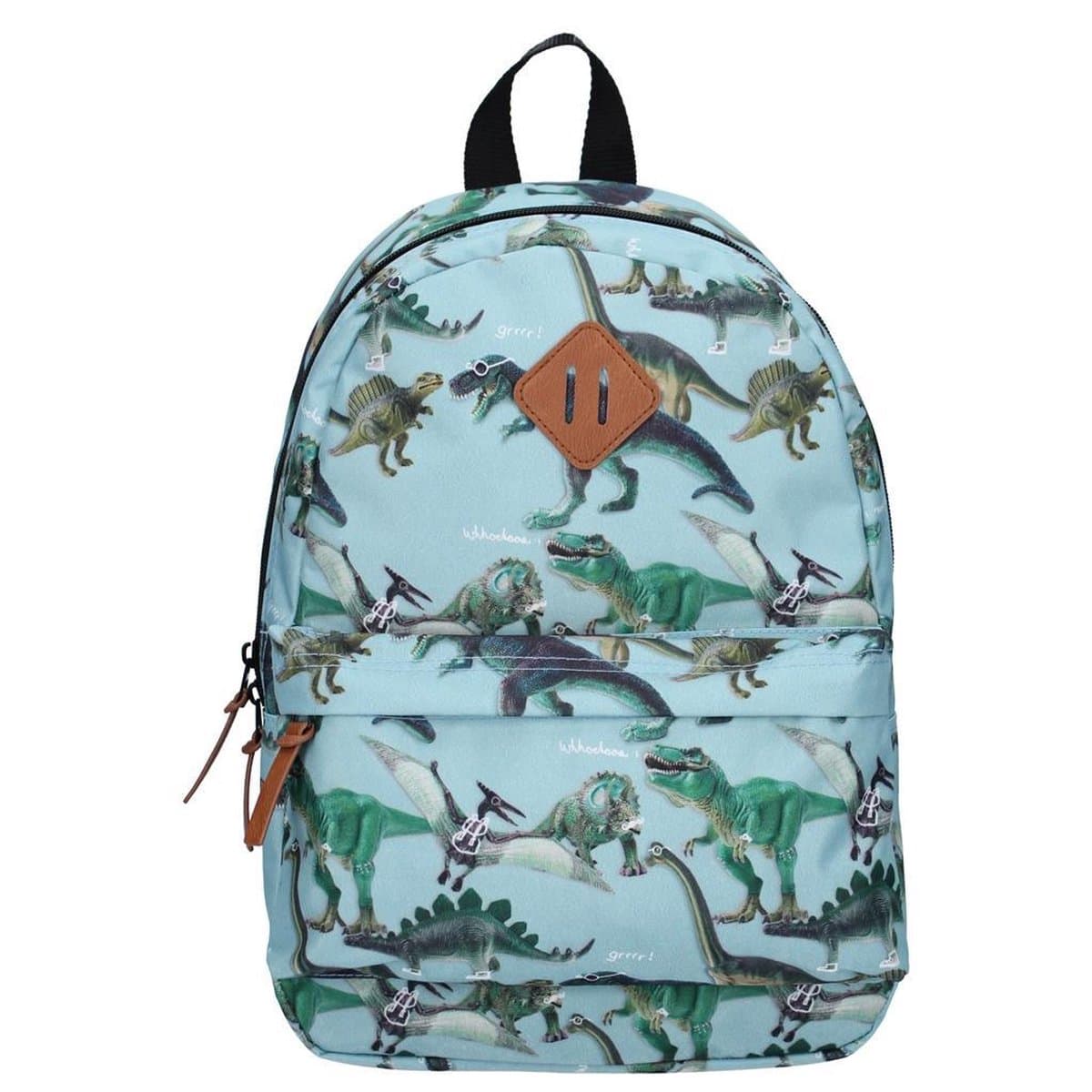 Skooter Dino Rugzak - Schooltas jongen - Blauw - Dino (EAN: 8712645264090): Een mooie tas, maar… te groot voor een klein kind