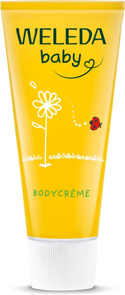 WELEDA Baby Bodycrème - Calendula & Kamille - Voedt Intensief en Beschermt De Babyhuid - 100% Natuurlijke Ingrediënten - 75ml (EAN: 4001638096522)