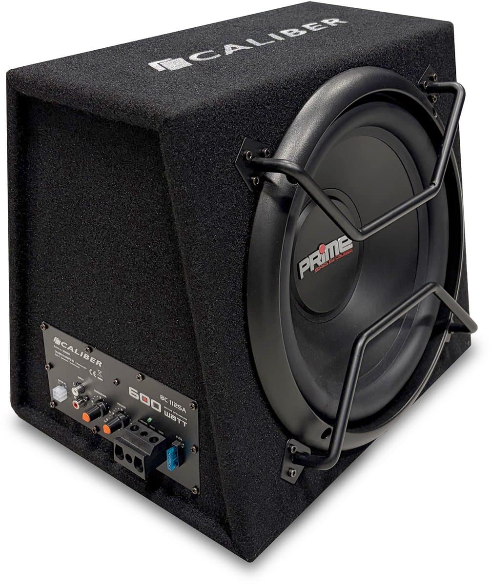 Caliber Subwoofer Auto - Subwoofer Auto met Versterker - 600 Watt Piekvermogen - 12 Inch Auto Subwoofer - 25 tot 3500 Hz Crossover RCA (EAN: 8714505041605): 📦 Wat is het precies