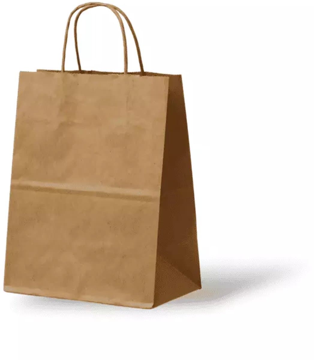 Bruine Kraft Tas (Medium) - Papieren Tassen - 24x12x31 cm - 50 Stuks (EAN: 8718546388002): Waarom Deze Tassen Zo Speciaal Zijn