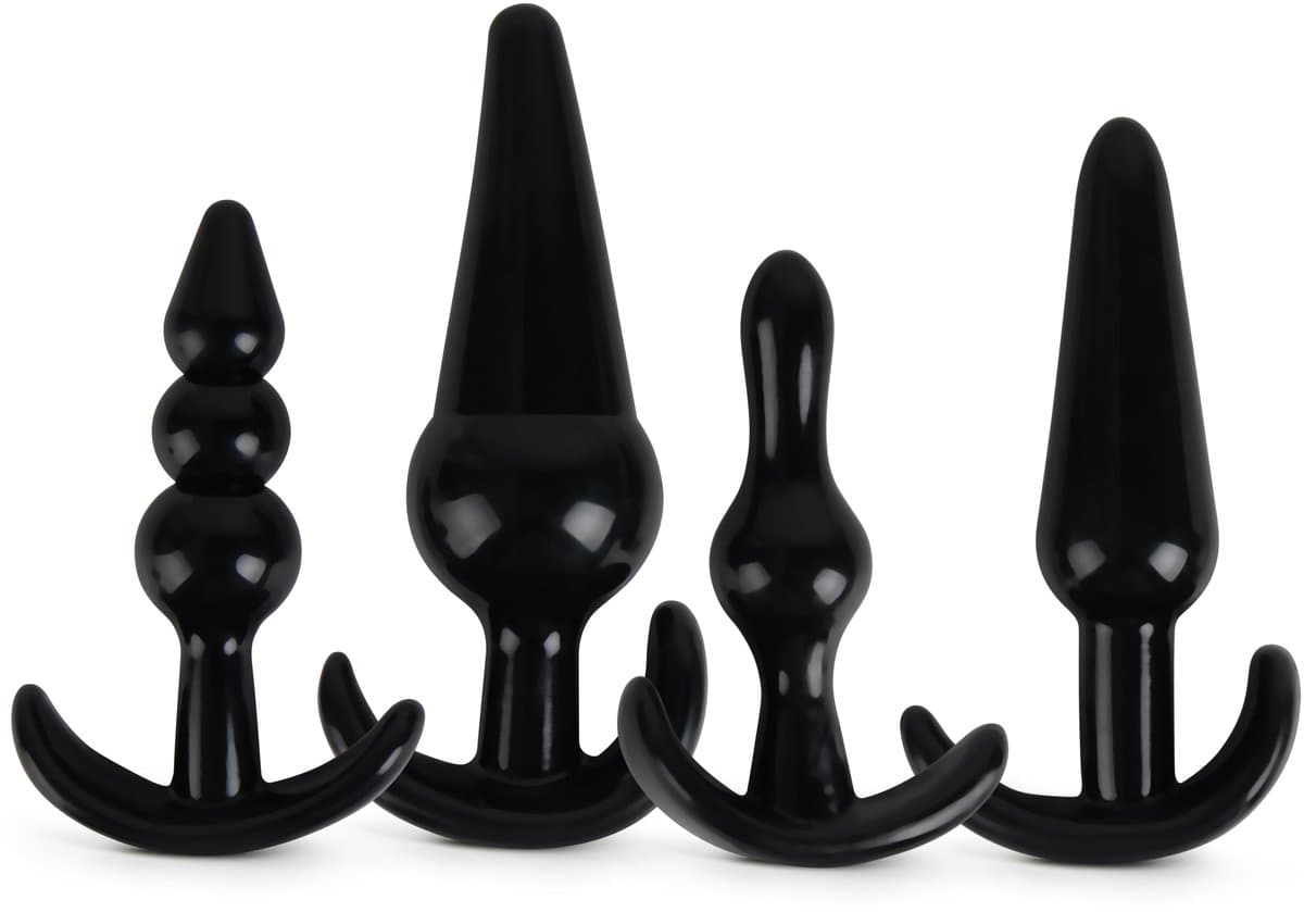 Banoch Buttplug Trainer Set | 4-delige Anaal Plug Set | Beginner Vriendelijk | Zwart Hygiënisch TPR | Oplopende Maten | voor man en vrouw (EAN: 8720143477546): Waarom deze set mijn aandacht trok