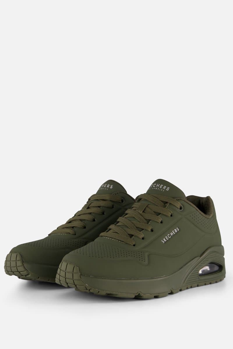 Skechers Uno - Stand On Air - Heren Sneakers - Groen (EAN: 0196642528801)