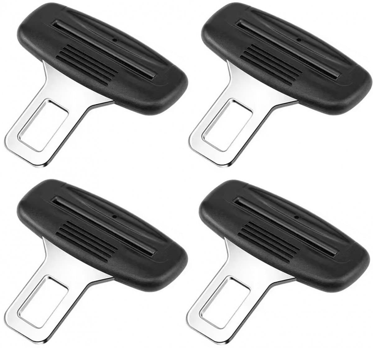 Gordelalarm Stopper - Set van 4 - Voor Bagage - Alarmstopper - Gordel Clip - Gordel Alarm Stopper - Gordel pieper stopper (EAN: 6901670626177)
