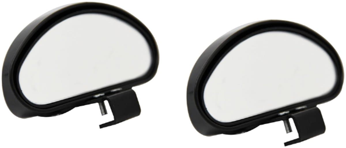 Dodehoekspiegel - 2 Stuks - Achteruitkijkspiegel - Buitenspiegels - Blindehoek spiegel - Reflector - Groothoekspiegel - Verstelbare - 15*5.5 cm - Zwart - Auto Accessoires - Voor Auto SUV en Truc (EAN: 7751577879447)