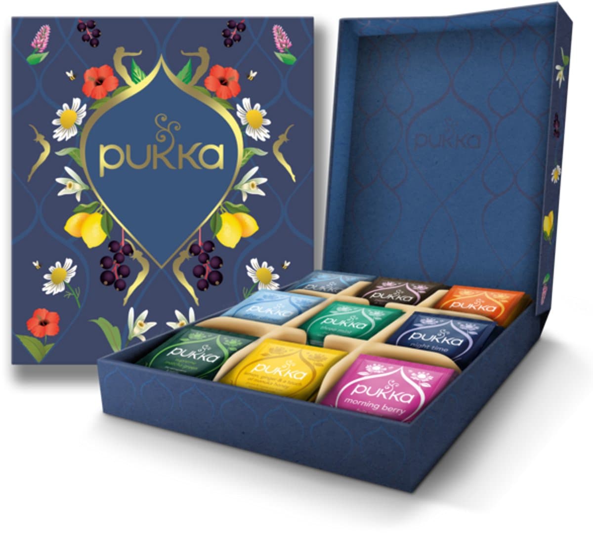 Pukka Tea Hero Collection Box Giftset - 45 Theezakjes - Biologische Kruidenthee - 9 x 5 Zakjes - Giftset - Theedoos - Thee Geschenkdoos (EAN: 5063270111017): Waarom deze theebox mijn aandacht trok
