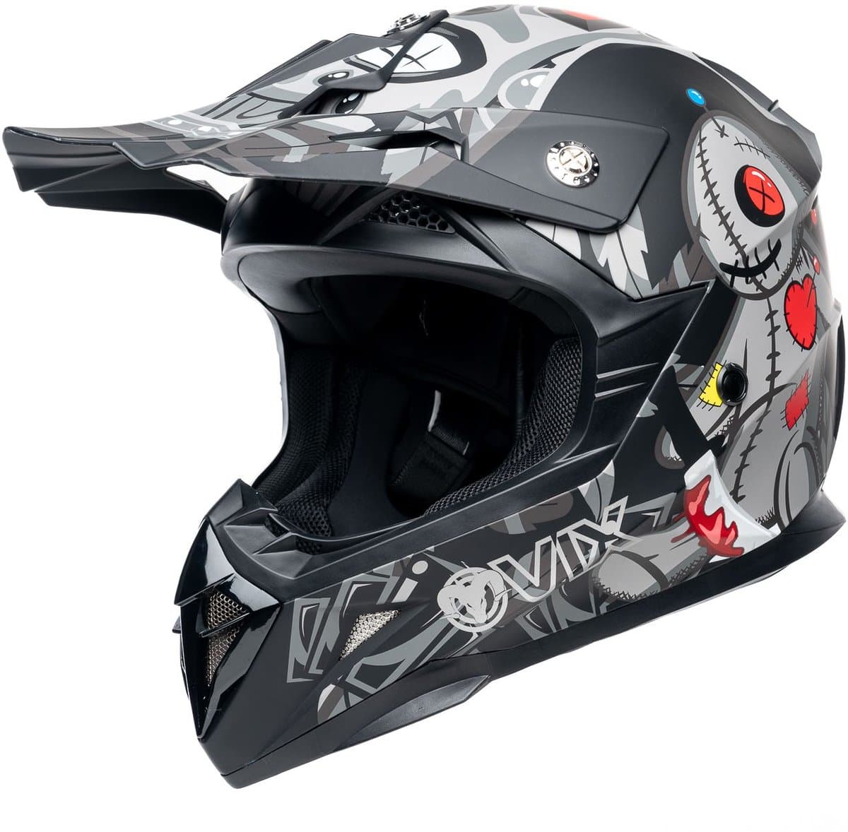 MOTOBLOUZ Motor Cross Crosshelm DIRTY VOODOO Zwart/Grijs M (EAN: 3665404053556): Waarom ik dit product zag & direct wilde hebben