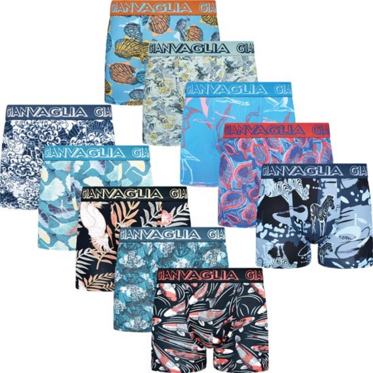 Boxershort Heren | 10 Pack | Katoen | Maat XL | Oceaan Mix Print | Ondergoed Heren | Onderbroeken Heren (EAN: 6090325027091): **Waarom deze boxers (En waarom jij er ook zin in moet krijgen)**