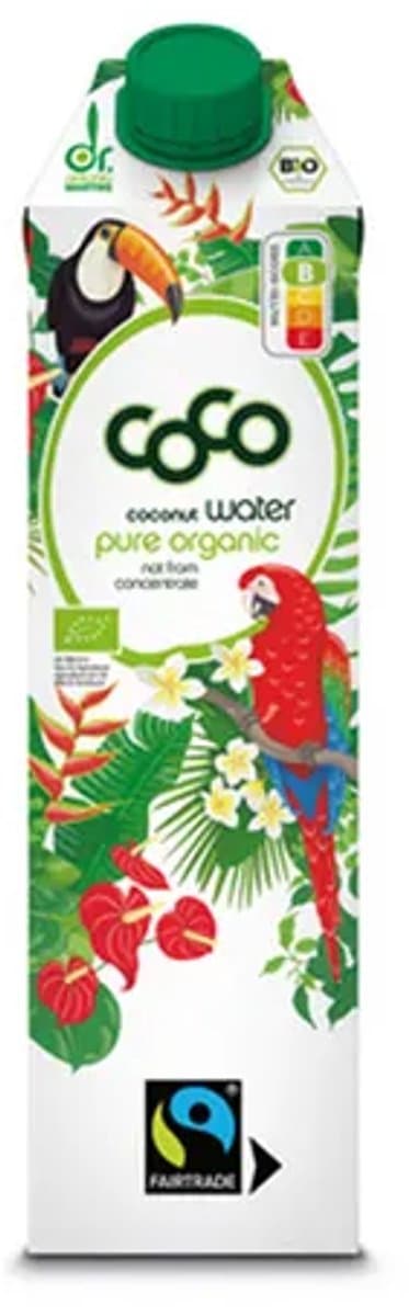 Dr Martins Kokoswater Pure BIO pak (6x 1000ml) (EAN: 4260183213086)
