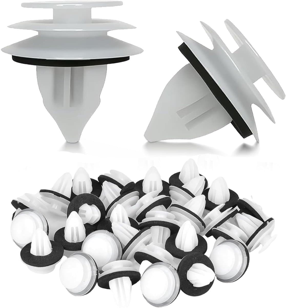 Bekleding Clip - 100 Stuks - Bevestigingsclips - Deurbekleding - Fasteners - Deurpaneel Clips - Auto Carrosserie Clips - Autopaneel Interieur Clips - Klinknagels - Deurbekleding Clips - Fender Clips - Autopaneel Clips - Bekleding Clip - Plastic (E...