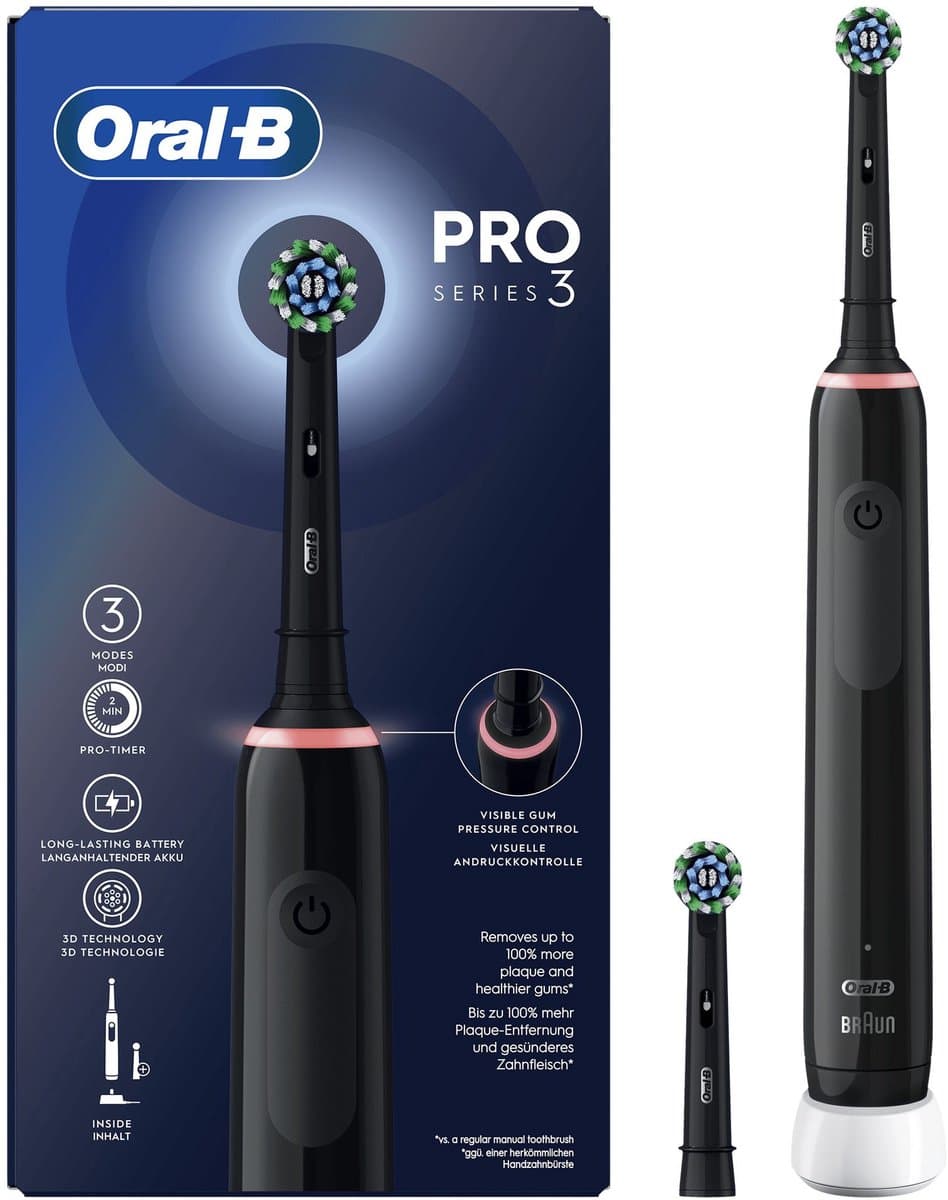 ORAL-B Pro3 3000 Cross Action - Elektrische Tandenborstel - 2 opzetborstels (EAN: 8006540759790): Waarom een tandenborstel in een interieurblog 🏠