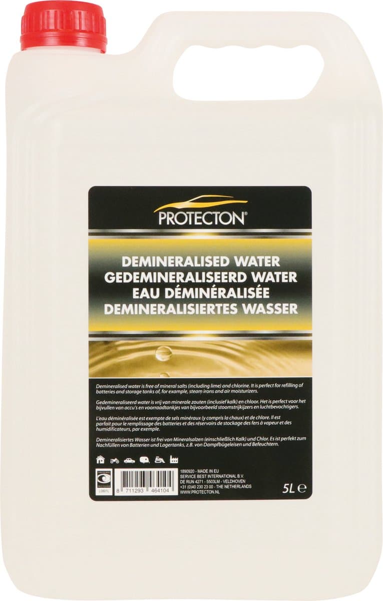 Protecton Gedemineraliseerd Water 5L (EAN: 8711293464098): 🎉 Een paar echte stemmen uit de DIY‑familie