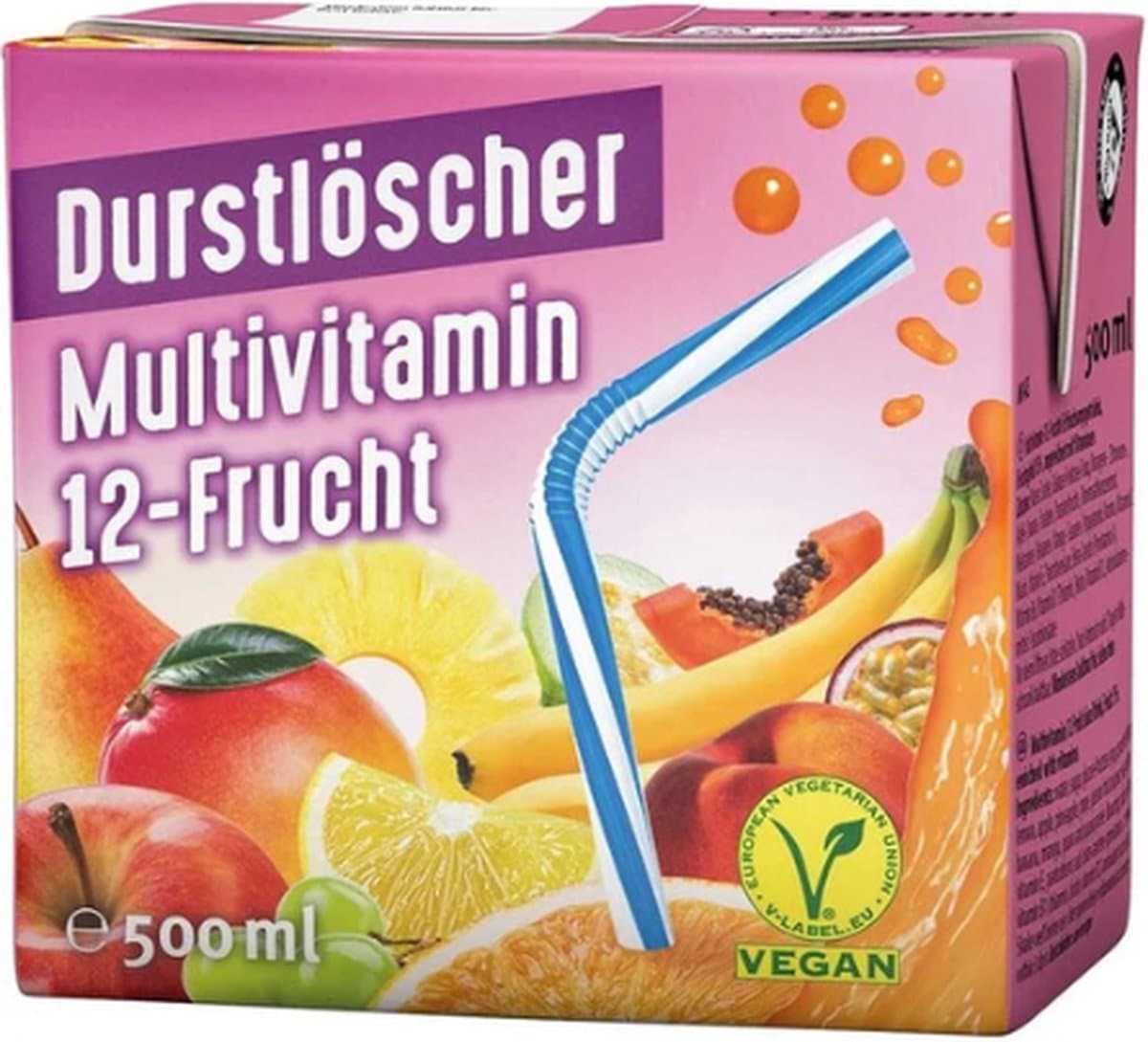 Durstlöscher Multi - multivruchtendrank met vitamines - 12x 50cl (EAN: 4100060035076)