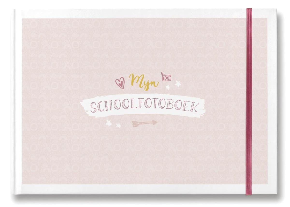 Maan Amsterdam Schoolfotoboek - Roze - A4 - Invulboek voor schoolfoto's - Fotoalbum geschikt voor 17 schooljaren klassenfoto/pasfoto - Inclusief bewaarenvelop (EAN: 9789083012018)
