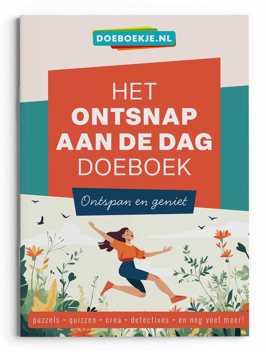 Het Ontsnap aan de Dag Doeboek - puzzels varia, quizzen, detectives, spelletjes en ideeën - voor volwassenen (EAN: 9789083441061)