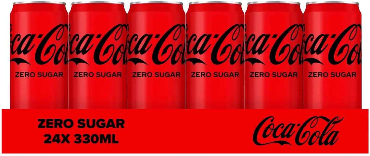 Coca Cola Zero - 24 blikken x 33cl (EAN: 5740600995966)