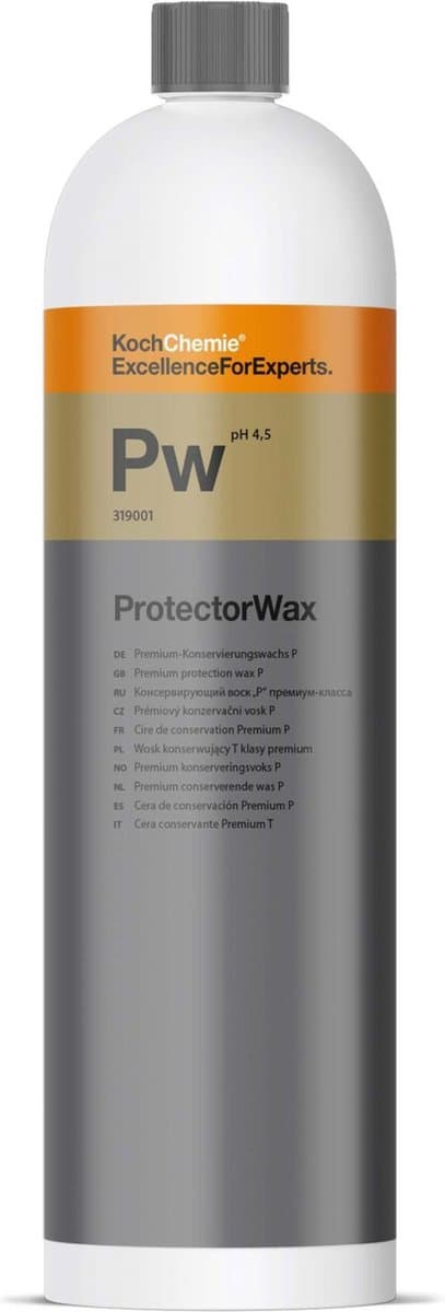Koch Chemie PW Protector Wax | Spray-on Bescherming - 1000 ml (EAN: 4260188687080)