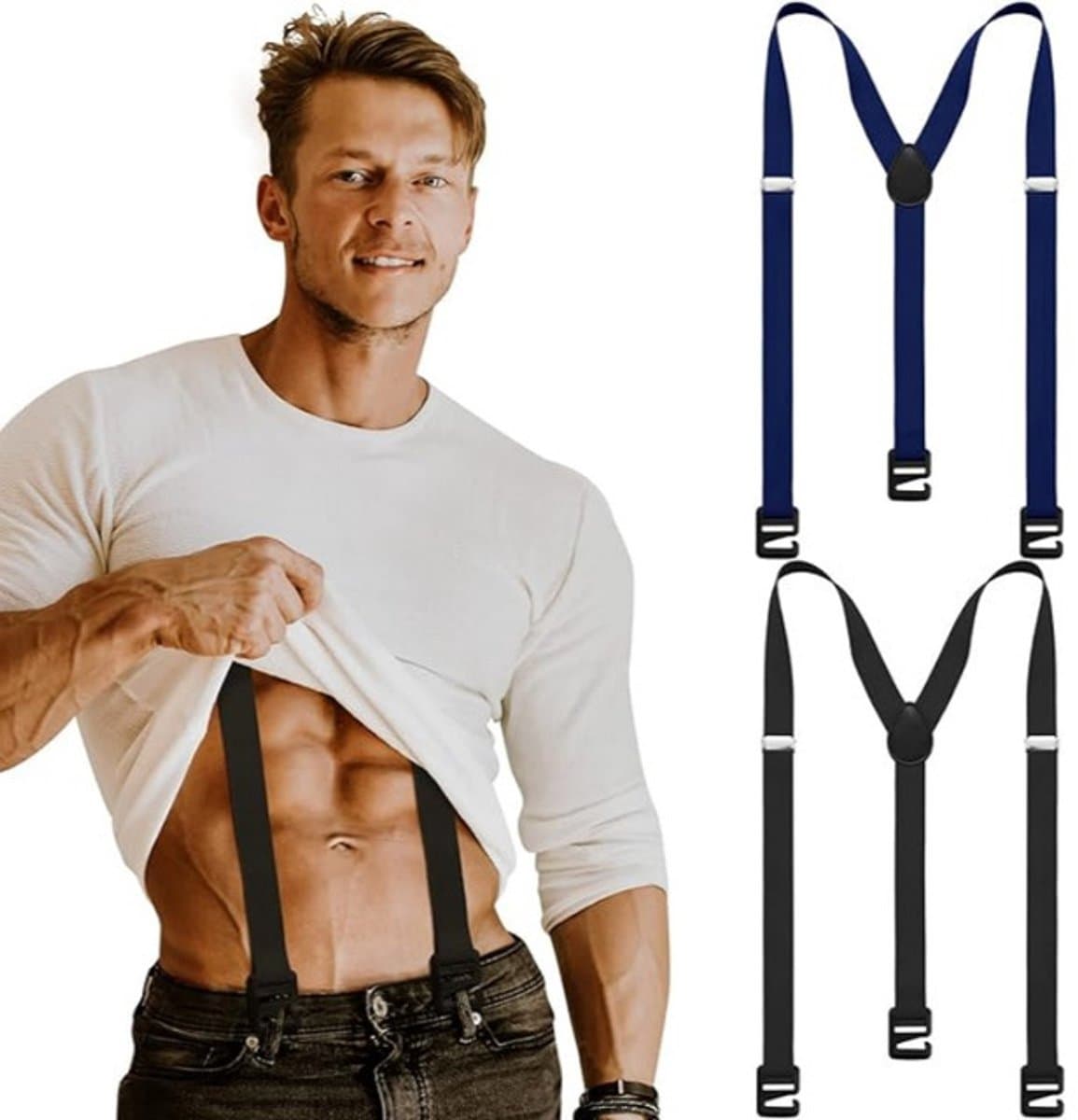 Bretels Heren Volwassenen - 2 Stuks - Met 3 Kliklussen - Verborgen Bretels - Bretels Dames - Wandelen Bretels - Geschikt voor Wandelen, Ski en Bergbeklimmen (EAN: 7372845734246): Waarom een goede set bretels een game‑changer is