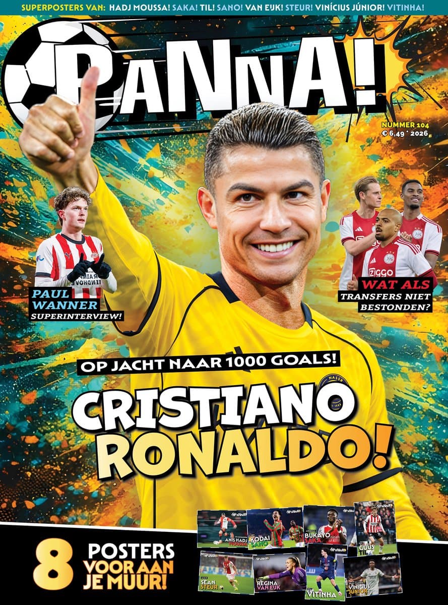 PANNA! Magazine 104 - Tijdschrift - Voetbal - Magazine (EAN: 6095444317344)