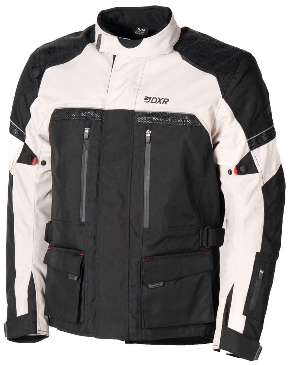 MOTOBLOUZ Motorvest ROADTRIP Mannen|4-seizoenen|Zwart/Grijs XL CE-gekeurd (EAN: 3665404006743)