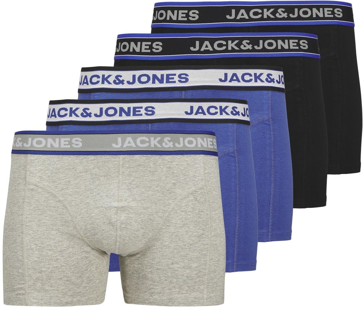 Jack & Jones Plus Boxershorts Plus Size 5-pack Boxershorts (EAN: 5715824170598)