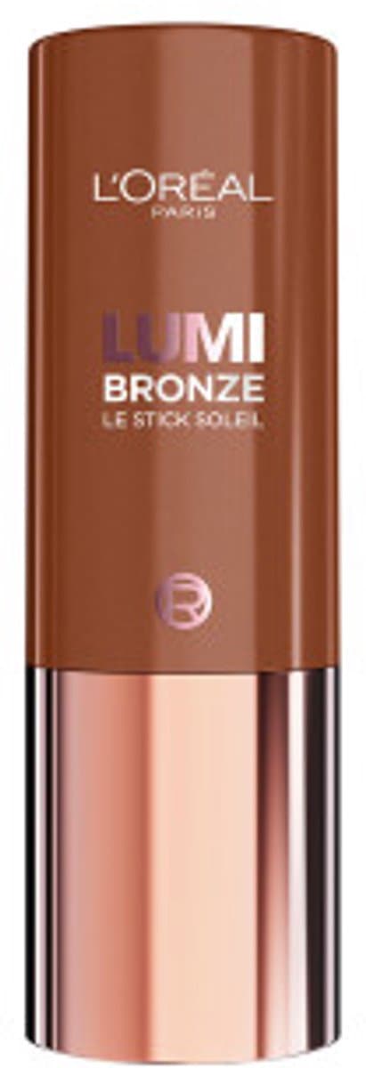 L'Oréal Paris Lumi Bronze Le Stick Soleil Bronzer - Ultra Sensorieel - Opbouwbare intensiteit - 9g (EAN: 3600524228156): Een zonnige gloed (zonder de zon) ☀️