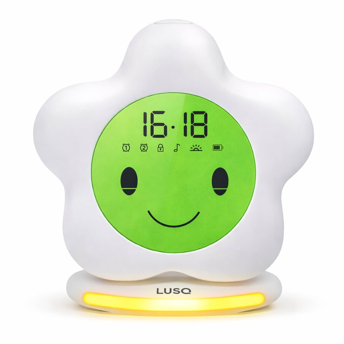 LUSQ® Starry Slaaptrainer Kinderen en Baby's - Kinderwekker met Nachtlampje - Slaapwekker (EAN: 8721077360386)