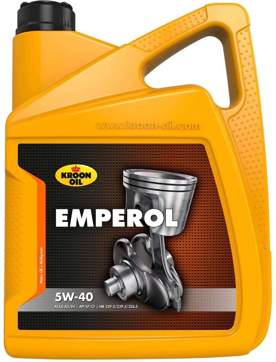 Kroon-Oil Emperol - 5W-40 Motorolie - Synthetisch - 5 Liter - Universeel (EAN: 8710128023349)