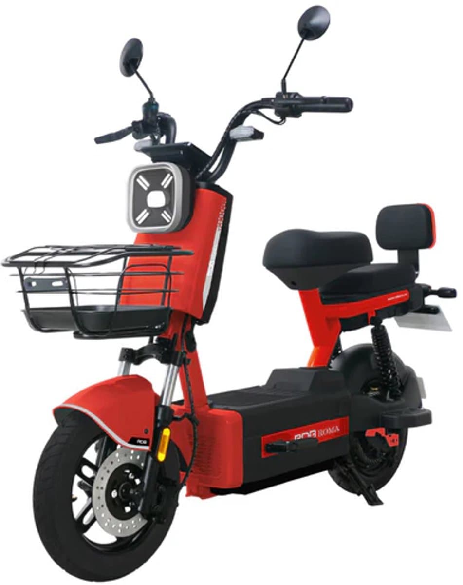 Elegante 2 Zitplaatsen Ecowielen – 600W – 25 km/h – Perfect voor Stad & Vrije Tijd (EAN: 5940739001853)