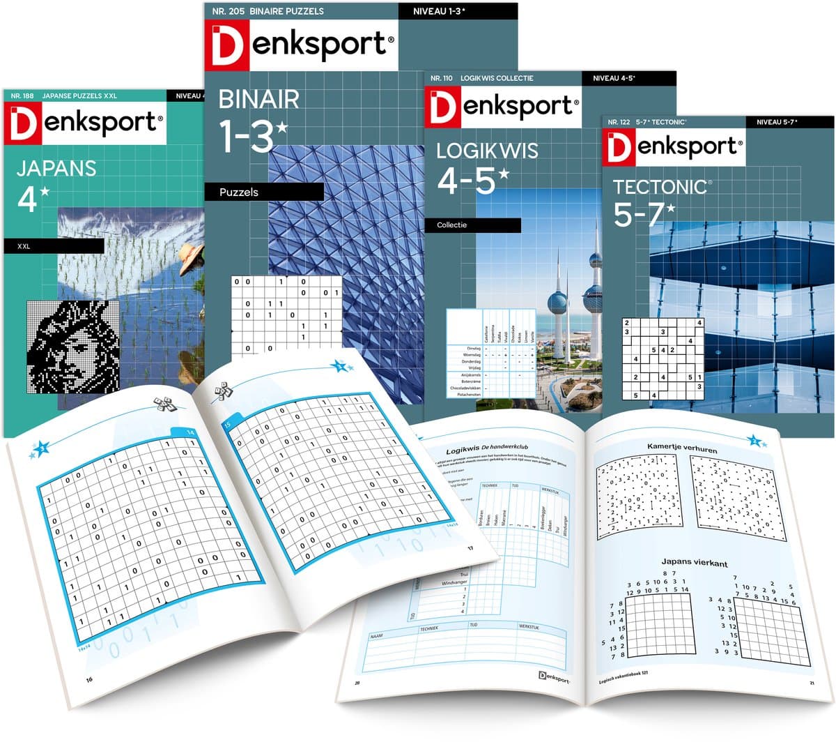 Denksport Logisch puzzelboek pakket nr. 11 (EAN: 8710835875859)