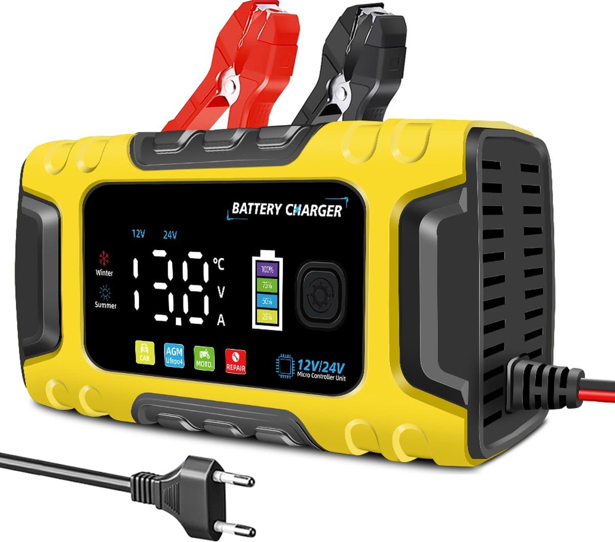 TKMARS Acculader Druppellader - voor motor, camper, auto, boot - 12V/24V10A (EAN: 0767738320816)